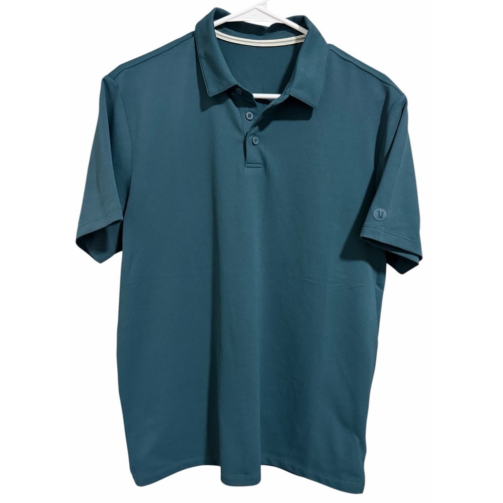 Vuori Gamepoint Performance Polo Shirt Aspen Men's Size Medium